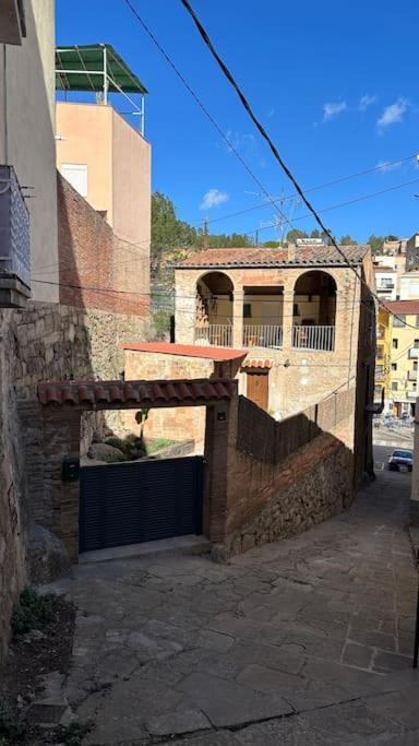 Habitacion Roca Foradada En Casa Cami De Les Aiguees Monistrol De Montserrat Экстерьер фото